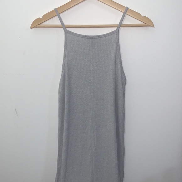 Forever 21 Side Slits Grey Maxi Dress - Picture 5 of 5